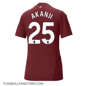 Manchester City Manuel Akanji #25 Replik 3rd trikot Damen 2024-25 Kurzarm